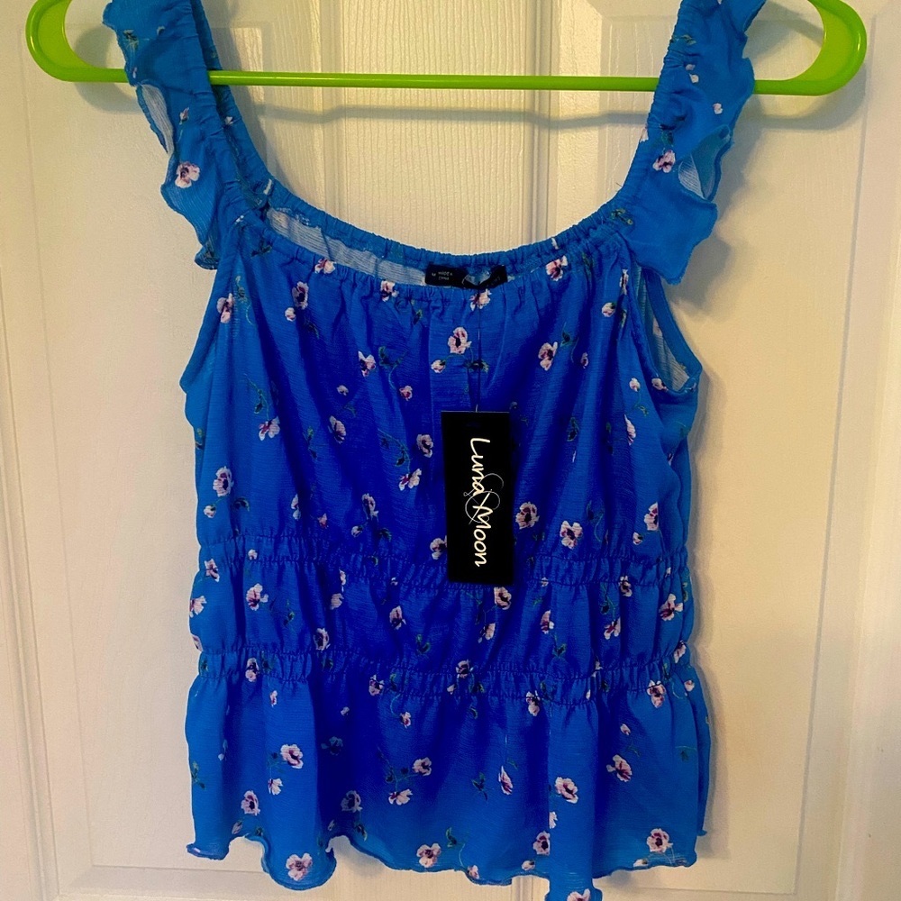 *3/$20* NWT Luna Moon Crop Tank